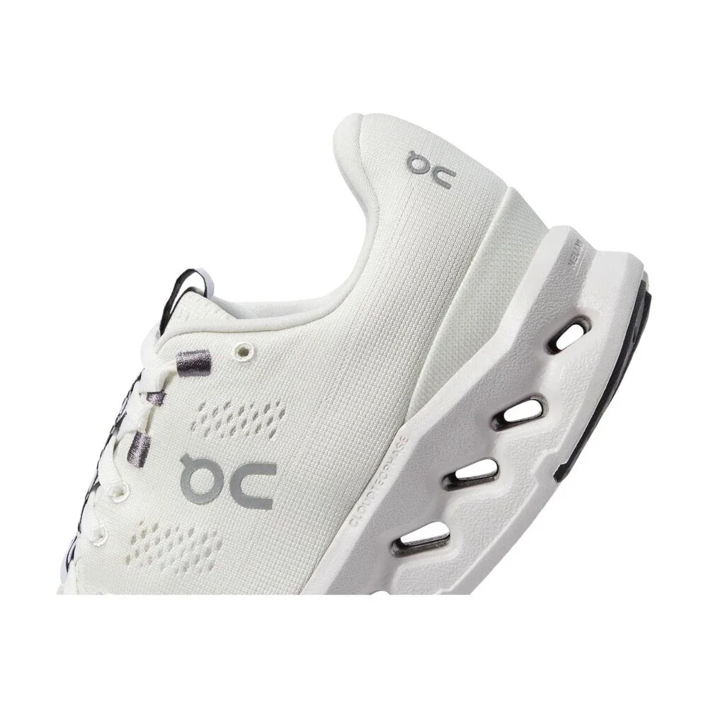 On Running Cloudnova White and Gray Athletic Shoes - Picture 4 of 7